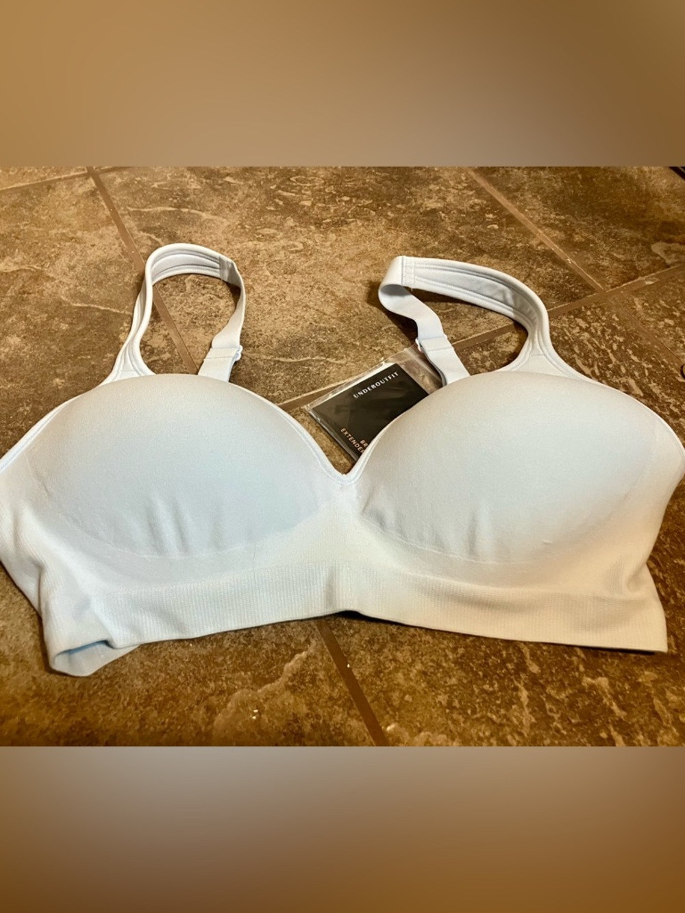 Underoutfit Perfect Neckline Bra, Skyway, L